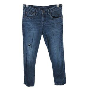 True Religion Boys Jeans Geno Single End Slim Stretch Size 16
